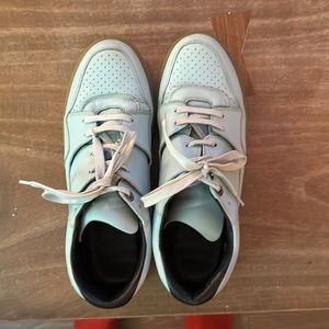 Lanvin Light Blue Leather Boots Size 7 UK. 8 US. Good Condition!